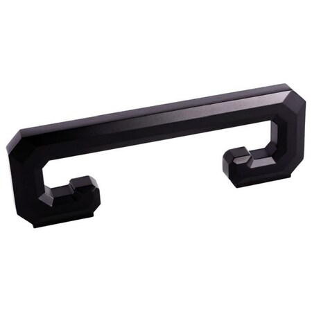 Crown 3-3/4" Center to Center Florence Cabinet Pull Matte Black Finish CHP95096BK